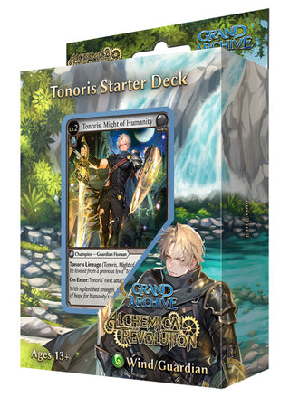 Grand Archive Alchemical Revolution Starter Deck Tonoris