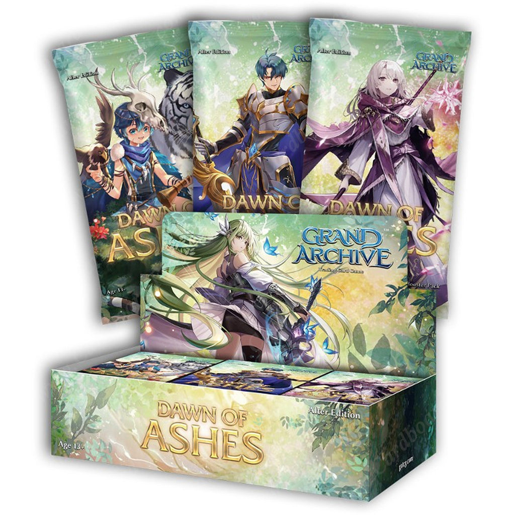Grand Archive Dawn of Ashes Reprint Booster Box – Cardboard Fiat