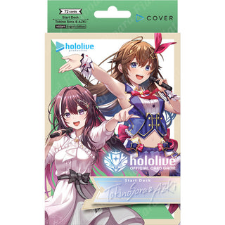 Hololive Official Card Game Start Deck "Tokino Sora & AZKi"