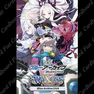 Wixoss WXDi-CP02 Blue Archive Diva Booster Box + Arona Special Servant Pack