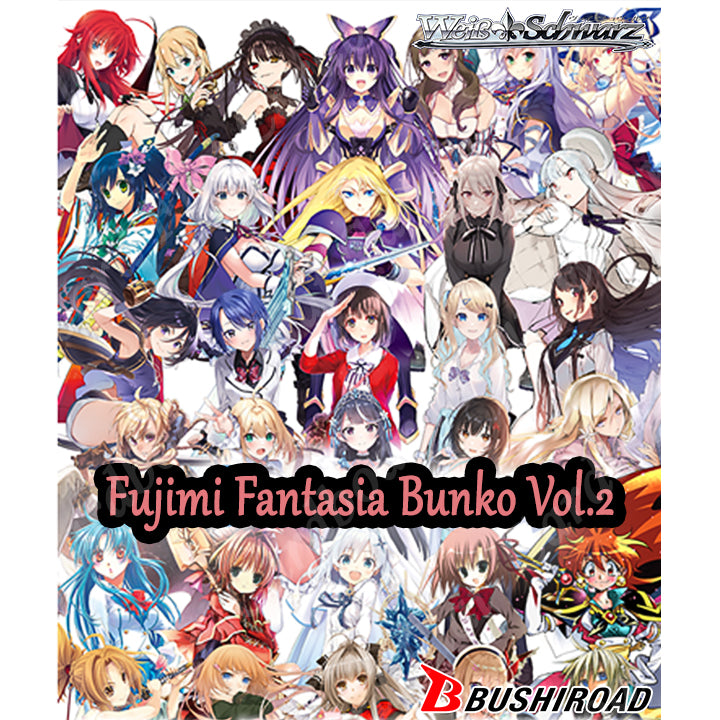 Weiss Schwarz Fujimi Fantasia Bunko Vol.2 Booster Box – Cardboard Fiat