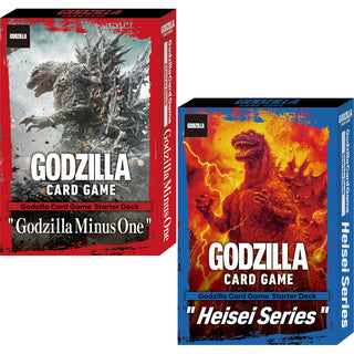 Godzilla Card Game "Godzilla Minus One" & "Heisei Series" Starter Deck Set Preorder