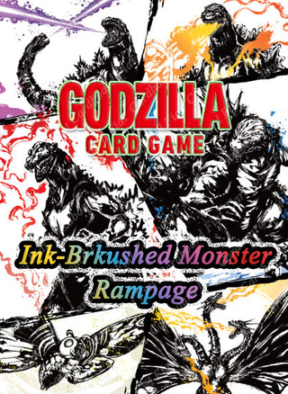 Godzilla Card Game Ink-Brushed Monster Rampage Sleeve & Card Set Preorder
