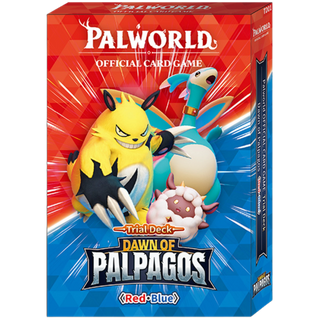 Palworld Official Card Game Trial Deck "Dawn of Palpagos Red・Blue"