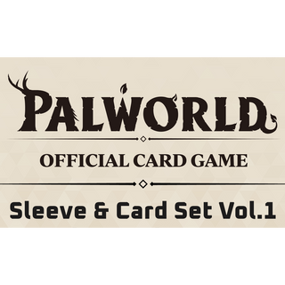 Palworld Official Card Game Sleeve & Card Set Vol. 1 Preorder