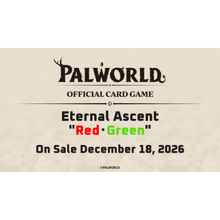 Palworld Official Card Game Trial Deck "Eternal Ascent Red・Green" Preorder