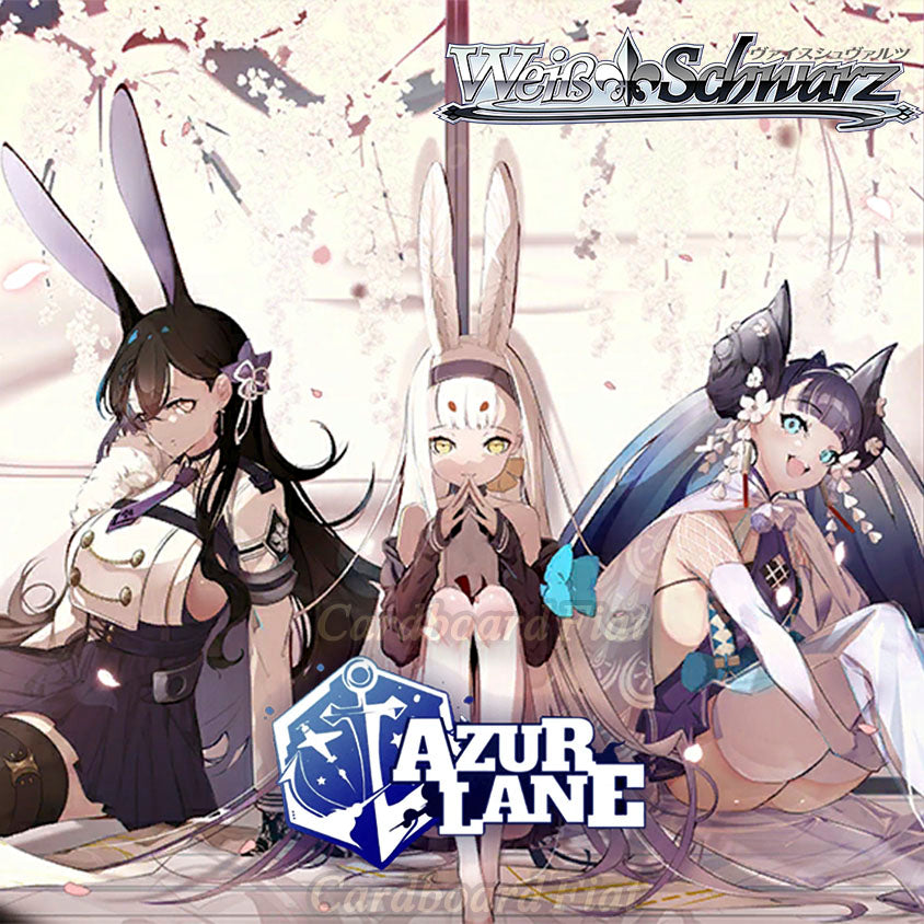 Weiss Schwarz Azur Lane Booster Box Cardboard Fiat Weiss Schwarz Azur Lane Booster Box Cardboard Fiat