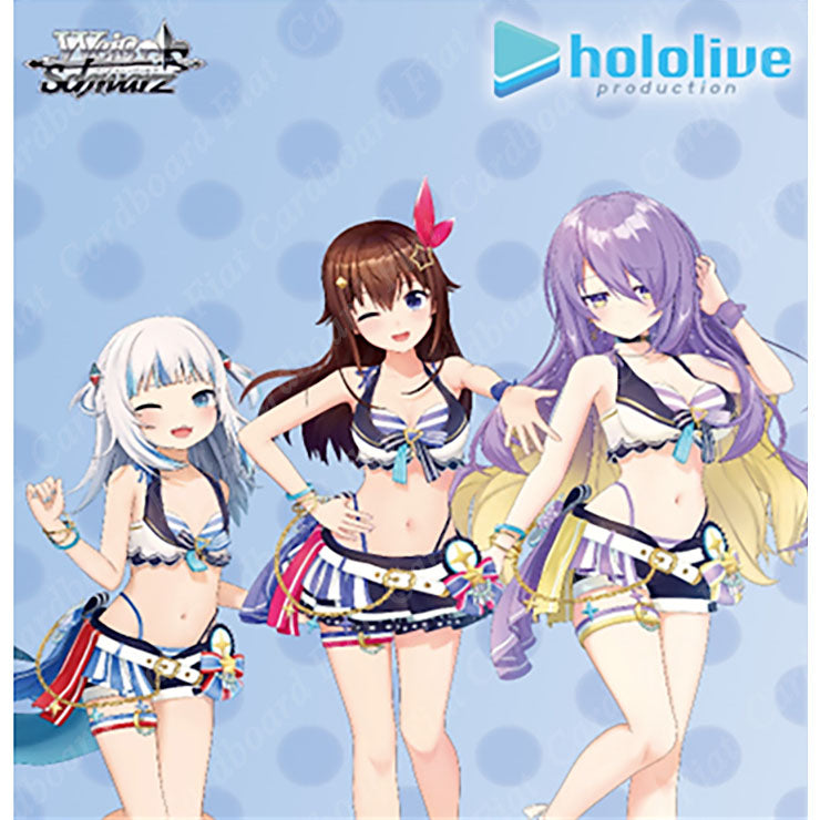 Weiss Schwarz Hololive Production Summer Collection Japanese Premium B Cardboard Fiat Weiss Schwarz Hololive Production Summer Collection Japanese Premium B Cardboard Fiat
