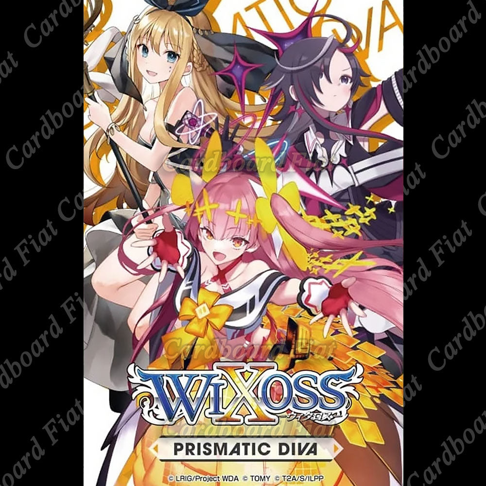 prismatic divas booster box Pack - G-CB05: Prismatic Divas PRISMATIC DIVA is the 45th booster pack of the WIXOSS TCG Reminder: Prismatic Evolutions Surprise Box