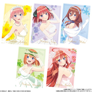 Bandai Wafer Card Pack 2 "The Quintessential Quintuplets Movie"