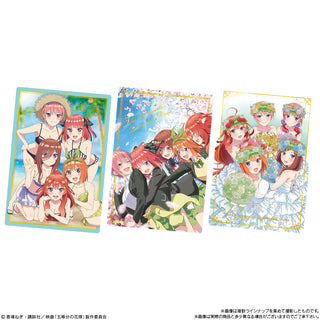 Bandai Wafer Card Pack 2 "The Quintessential Quintuplets Movie"