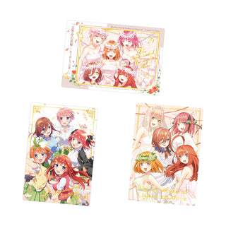 Bandai Wafer Card Pack 3 "The Quintessential Quintuplets Movie"