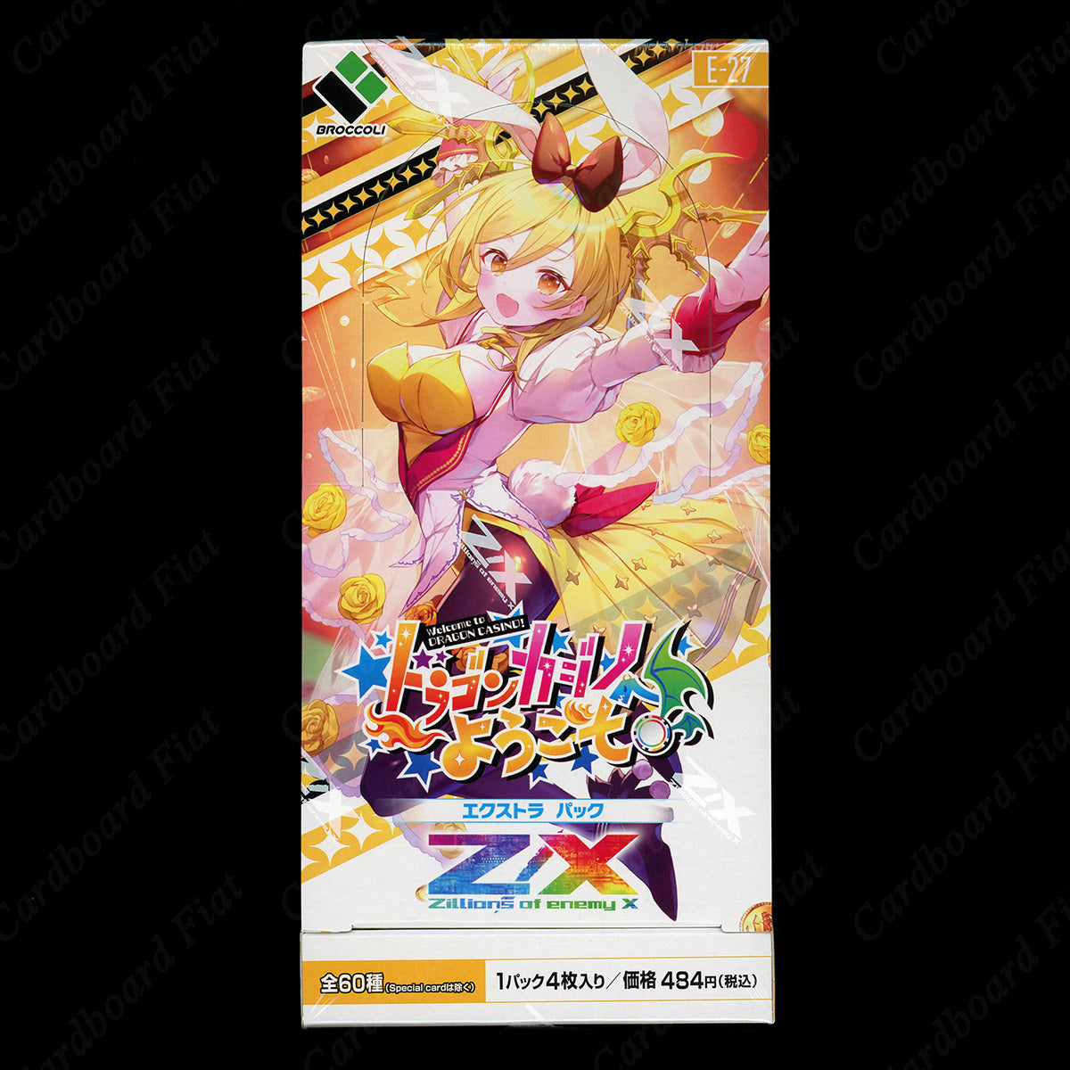 Z/X - Zillions of Enemy X Welcome to Dragon Casino! (E27) Booster Box Cardboard Fiat Z/X - Zillions of Enemy X Welcome to Dragon Casino! (E27) Booster Box Cardboard Fiat