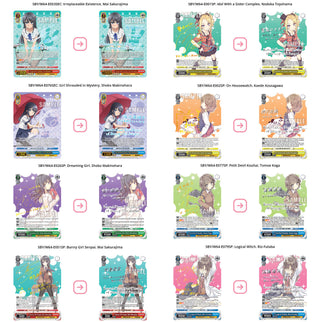 Weiss Schwarz Rascal Does Not Dream of Bunny Girl Senpai English Reprint Booster Box