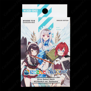 Wixoss WXDi-D02 Diva Debut Deck NIJISANJI ver. Sanbaka