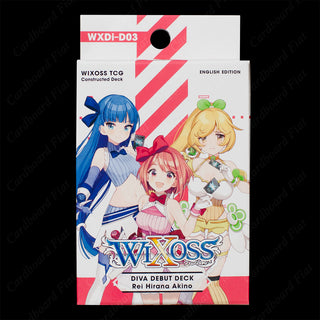 Wixoss WXDi-D03 Diva Debut Deck Rei Hirana Akino