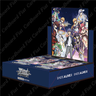 Weiss Schwarz Date A Live Vol. 2 REPRINT Booster Box Preorder Cardboard Fiat Weiss Schwarz Date A Live Vol. 2 REPRINT Booster Box Preorder Cardboard Fiat