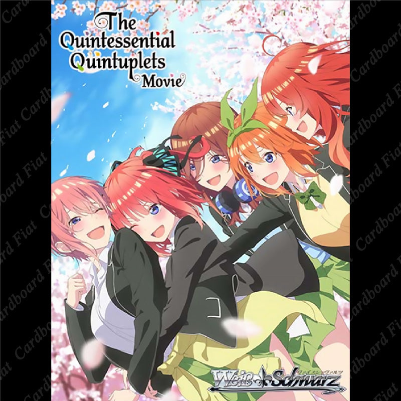the quintessential quintuplets movie booster box Weiss Schwarz - CARD GAME Weiss Scwharz The Quintessential Quintuplets